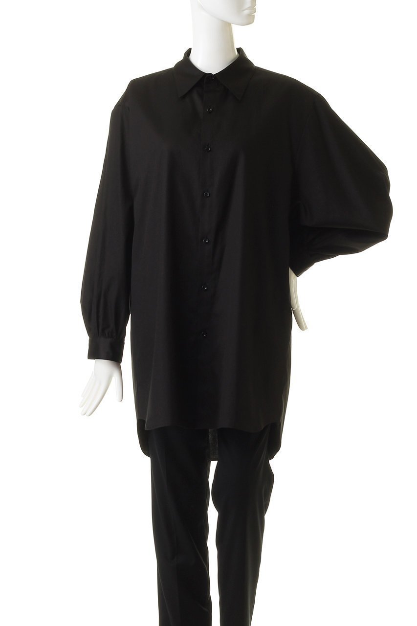 【ミディウミソリッド/MIDIUMISOLID】のbig A/H long shirt シャツ 人気、トレンドファッション・服の通販 founy(ファニー) 　ファッション　Fashion　レディースファッション　Fashion for Women　トップス・カットソー　Cut & Sew Tops　シャツ・ブラウス・オフィスカジュアル　Elegant Blouses & Button-Ups　スリーブ　Sleeve, Long Sleeve / Short Sleeve　ロング　Long, Long-Length　エレガント 上品　Elegant　other-2|ID: prp329100003269063 ipo3291000000035489449