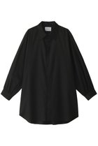 【ミディウミソリッド/MIDIUMISOLID】のbig A/H long shirt シャツ ブラック|ID: prp329100003269063 ipo3291000000036726051