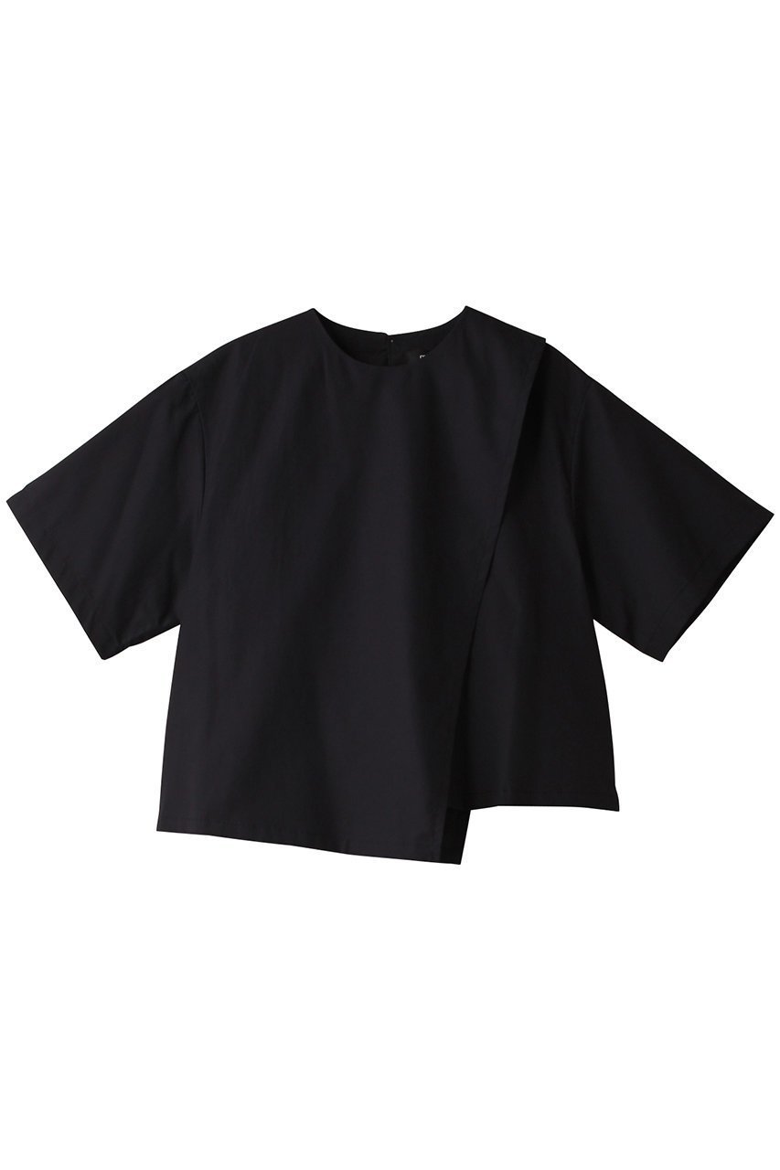 【ミズイロ インド/mizuiro ind】のasymmetry layered shirt シャツ インテリア・キッズ・メンズ・レディースファッション・服の通販 founy(ファニー) 　ファッション　Fashion　レディースファッション　WOMEN　トップス・カットソー　Tops/Tshirt　シャツ/ブラウス　Shirts/Blouses　コンパクト　Compact　ショート　Short　スリーブ　Sleeve　トレンド　Trend　再入荷　Restock/Back In Stock/Re Arrival　navy|ID: prp329100003269082 ipo3291000000026285423