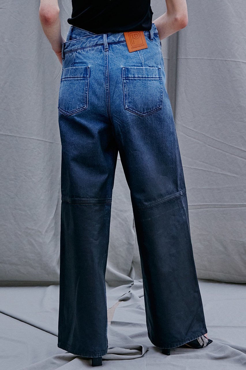 【プランク プロジェクト/PRANK PROJECT】のスプレーワイドデニム / Spray Wide Denim 人気、トレンドファッション・服の通販 founy(ファニー) 　ファッション　Fashion　レディースファッション　WOMEN　パンツ　Pants　デニムパンツ　Denim Pants　おすすめ　Recommend　アシンメトリー　Asymmetry　グラデーション　Gradation　デニム　Denim　other-3|ID: prp329100003269111 ipo3291000000031411653