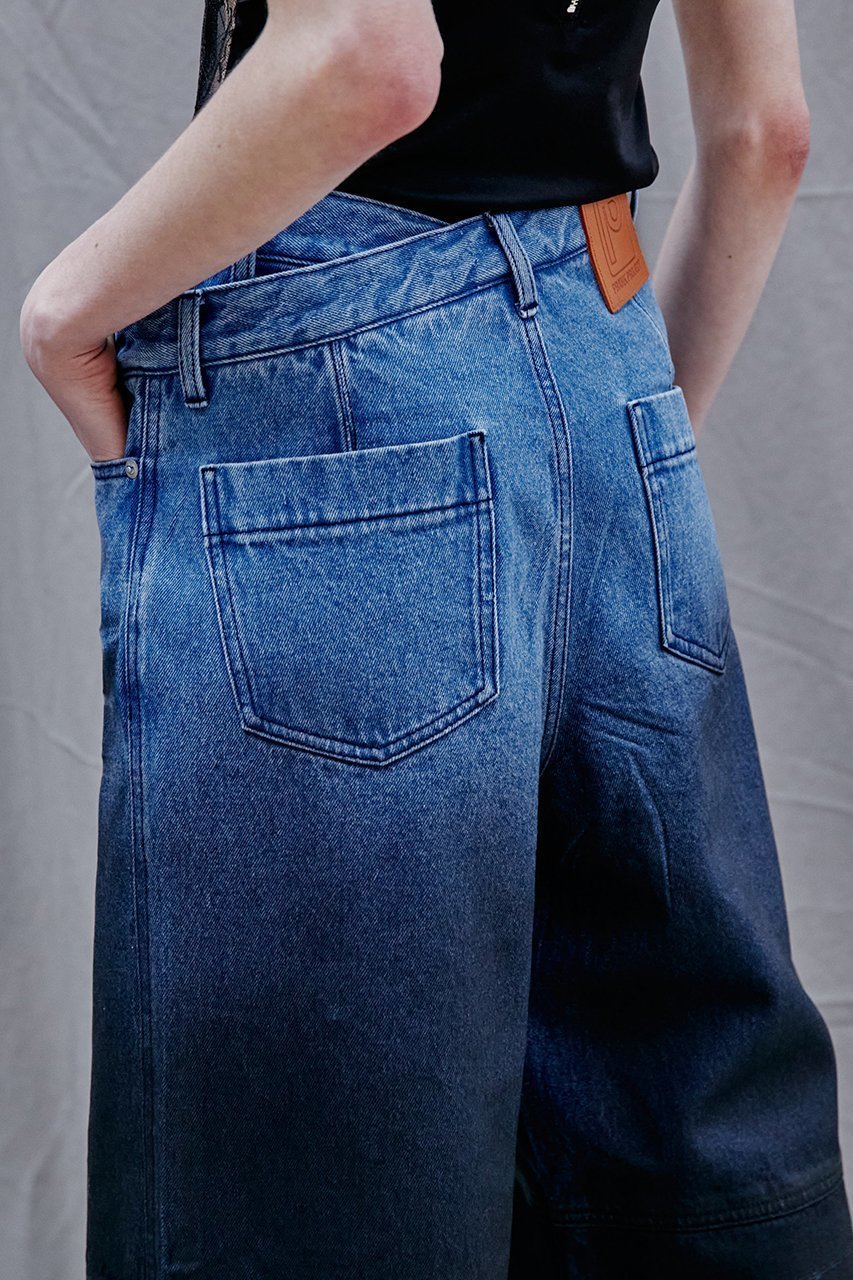 【プランク プロジェクト/PRANK PROJECT】のスプレーワイドデニム / Spray Wide Denim 人気、トレンドファッション・服の通販 founy(ファニー) 　ファッション　Fashion　レディースファッション　WOMEN　パンツ　Pants　デニムパンツ　Denim Pants　おすすめ　Recommend　アシンメトリー　Asymmetry　グラデーション　Gradation　デニム　Denim　other-5|ID: prp329100003269111 ipo3291000000031411657
