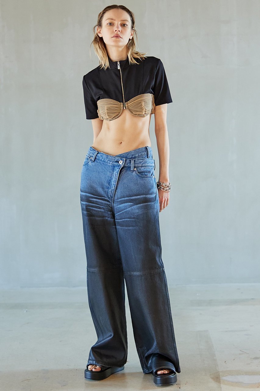 【プランク プロジェクト/PRANK PROJECT】のスプレーワイドデニム / Spray Wide Denim 人気、トレンドファッション・服の通販 founy(ファニー) 　ファッション　Fashion　レディースファッション　WOMEN　パンツ　Pants　デニムパンツ　Denim Pants　おすすめ　Recommend　アシンメトリー　Asymmetry　グラデーション　Gradation　デニム　Denim　other-6|ID: prp329100003269111 ipo3291000000031411659