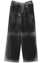 【プランク プロジェクト/PRANK PROJECT】のスプレーワイドデニム / Spray Wide Denim BLK(ブラック)|ID: prp329100003269111 ipo3291000000035056475