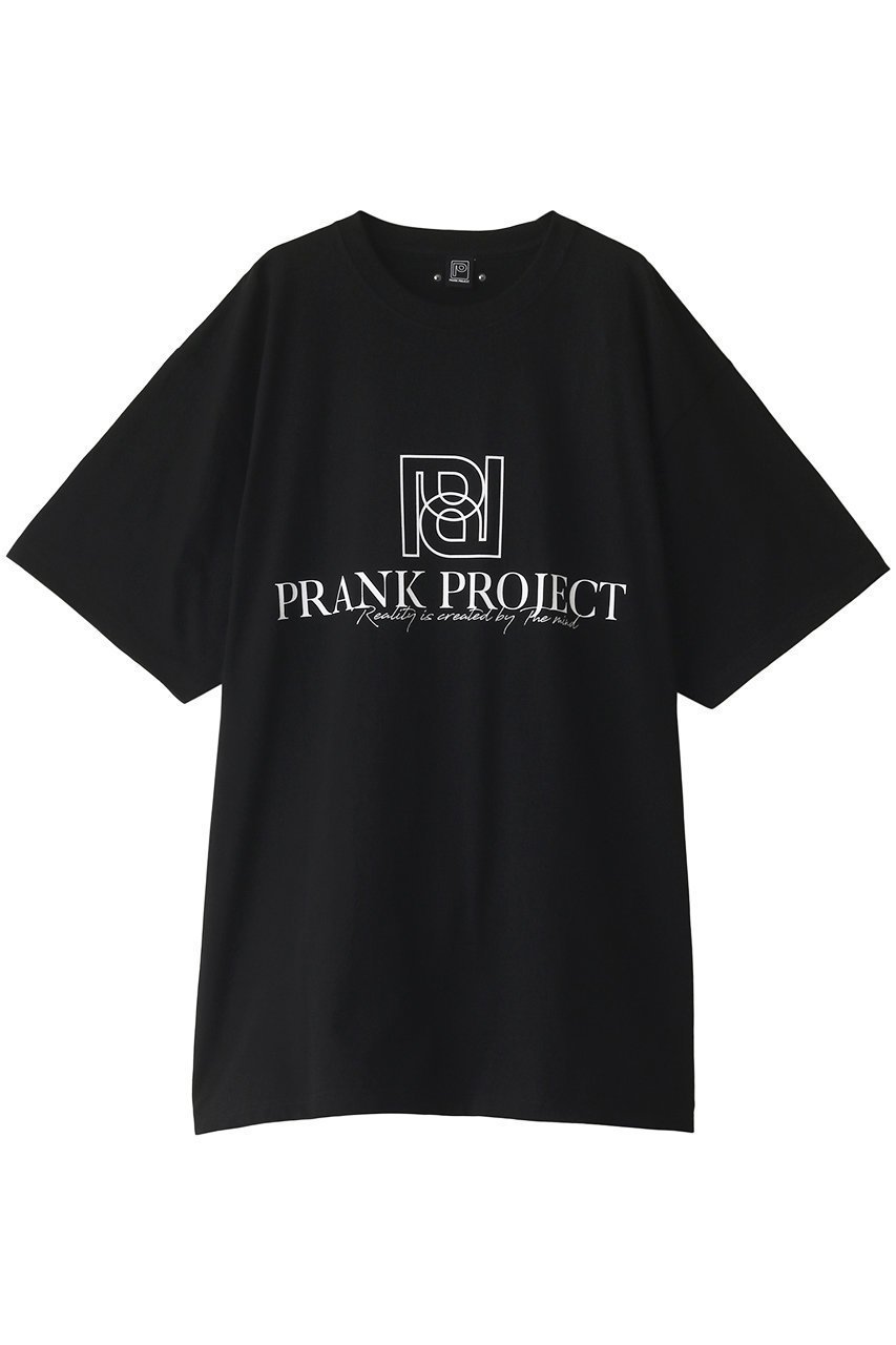 【プランク プロジェクト/PRANK PROJECT】のPロゴオーバーTEE / P Logo Over Tee インテリア・キッズ・メンズ・レディースファッション・服の通販 founy(ファニー) 　ファッション　Fashion　レディースファッション　WOMEN　トップス・カットソー　Tops/Tshirt　シャツ/ブラウス　Shirts/Blouses　ロング / Tシャツ　T-Shirts　カットソー　Cut and Sewn　ショート　Short　スリーブ　Sleeve　プリント　Print　ボトム　Bottom　吸水　Water Absorption　BLK(ブラック)|ID: prp329100003269113 ipo3291000000029771900