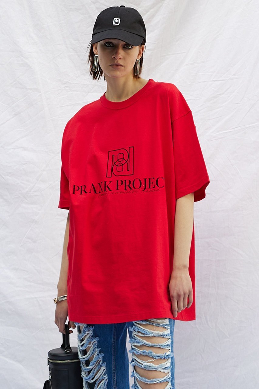 プランク プロジェクト/PRANK PROJECT】のPロゴオーバーTEE / P
