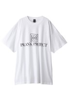 トップス PRANK PROJECT Black Logo Tee プランク プロジェクト/PRANK PROJECT】のPロゴオーバーTEE / P