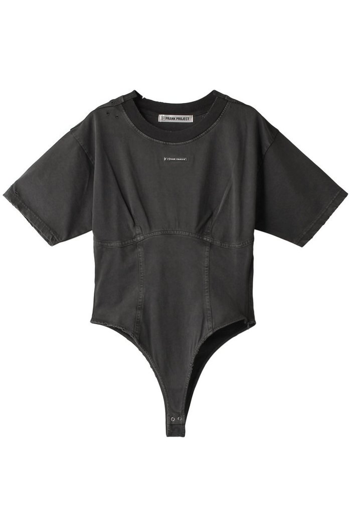 【プランク プロジェクト/PRANK PROJECT】のクラッシュボディスーツ / Crash Bodysuit インテリア・キッズ・メンズ・レディースファッション・服の通販 founy(ファニー) https://founy.com/ ファッション Fashion レディースファッション Fashion for Women トップス・カットソー Cut & Sew Tops シャツ・ブラウス・オフィスカジュアル Elegant Blouses & Button-Ups ロングTシャツ・Tシャツ Longline T-Shirts & Tees カットソー・ベーシックTシャツ Cut-and-Sewn Tops / Stretch Tees & Basics クラッシュ Distressed, Crashed Style ショート Short, Short Length スリーブ Sleeve, Long Sleeve / Short Sleeve トレンド Trend, Trending Now ボトム Bottoms, Lower Wear エレガント 上品 Elegant |ID: prp329100003269115 ipo3291000000035736315