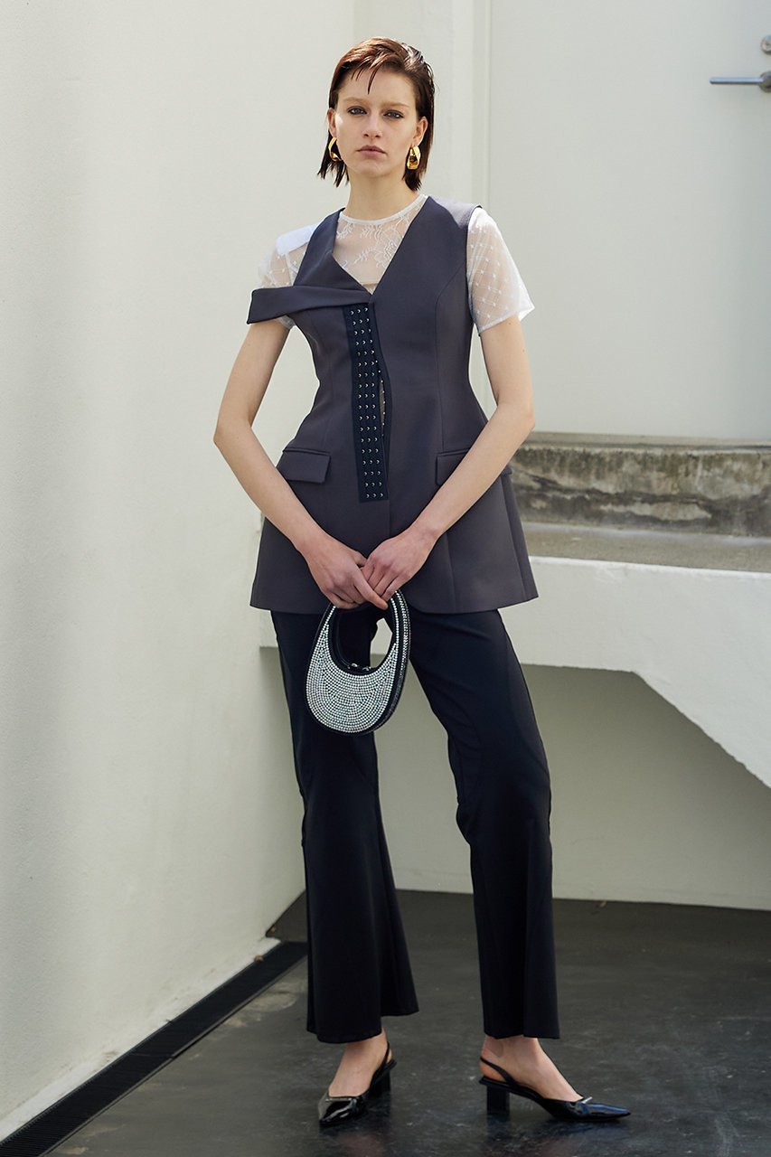 【プランク プロジェクト/PRANK PROJECT】のコンビチュールボディスーツ / Combi Tulle Bodysuit 人気、トレンドファッション・服の通販 founy(ファニー) ファッション Fashion レディースファッション Fashion for Women トップス・カットソー Cut & Sew Tops シャツ・ブラウス・オフィスカジュアル Elegant Blouses & Button-Ups ロングTシャツ・Tシャツ Longline T-Shirts & Tees カットソー・ベーシックTシャツ Cut-and-Sewn Tops / Stretch Tees & Basics おすすめ Recommended / Our Picks コンパクト Compact, Small Size ショート Short, Short Length ストレッチ Stretch, Stretchy Fabric スリーブ Sleeve, Long Sleeve / Short Sleeve スーツ Suit, Formalwear デニム Denim, Jeans Material レース Lace, Lace Fabric ワイド Wide, Wide Fit other-3|ID: prp329100003269116 ipo3291000000036845734