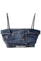 【プランク プロジェクト/PRANK PROJECT】のGジャンビスチェ / Denim Jumper Bustier BLU(ブルー)|ID: prp329100003269120 ipo3291000000032855427