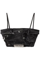 【プランク プロジェクト/PRANK PROJECT】のGジャンビスチェ / Denim Jumper Bustier BLK(ブラック)|ID: prp329100003269120 ipo3291000000035344513