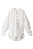 【ナゴンスタンス/nagonstans】のWater Repellent レイヤードフードSH/シャツ Salt|ID: prp329100003269165 ipo3291000000036402574