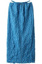 【プランク プロジェクト/PRANK PROJECT】のPジャガードワッシャープリーツスカート / P Jacquard Washed Pleats Skirt BLU(ブルー)|ID: prp329100003271509 ipo3291000000026728332