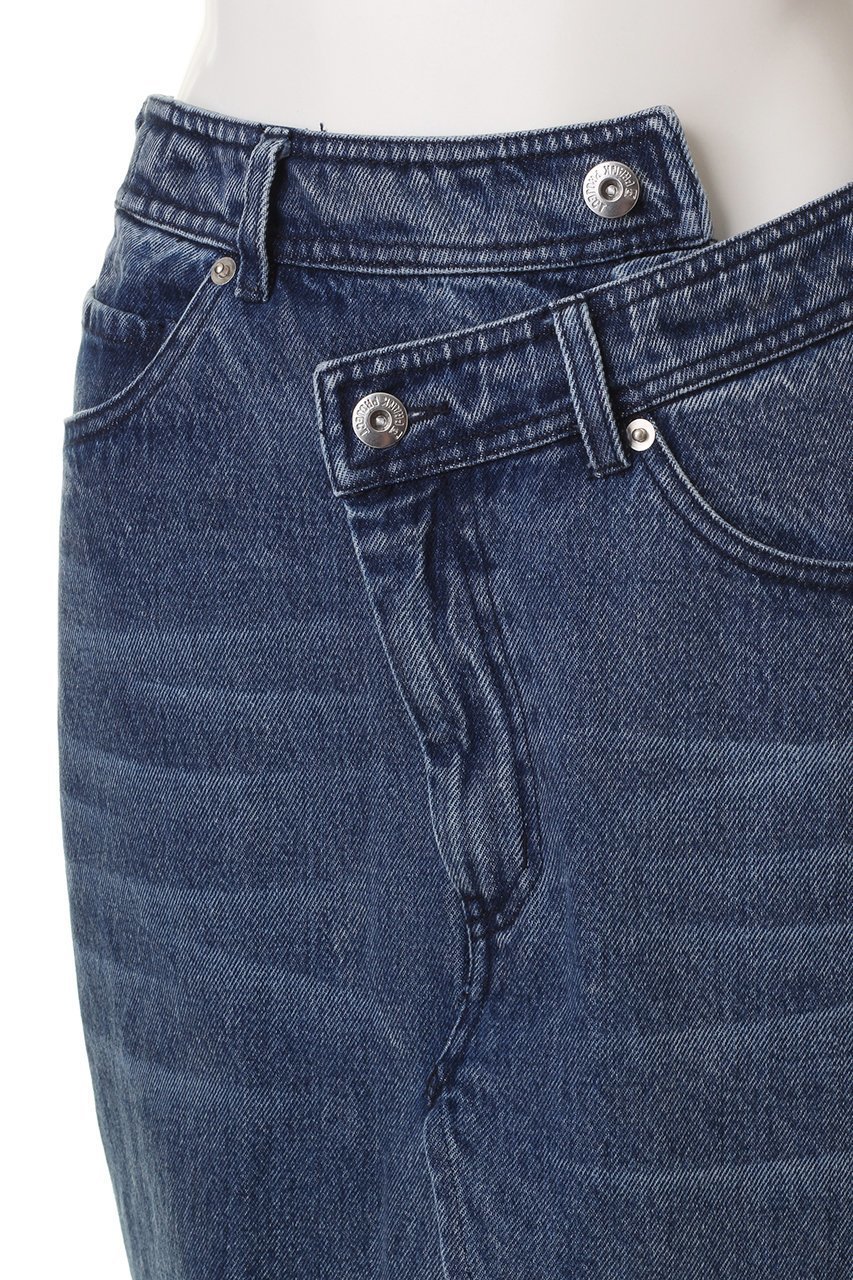 【プランク プロジェクト/PRANK PROJECT】のツイストレイヤードデニム / Twisted Layered Denim 人気、トレンドファッション・服の通販 founy(ファニー) 　ファッション　Fashion　レディースファッション　Fashion for Women　スカート　Skirts　ロングスカート　Long Skirts / Maxi & Midi Skirts　おすすめ　Recommended / Our Picks　ショート　Short, Short Length　スリット　Slit, Slit Detail　センター　Center, Center Line　デニム　Denim, Jeans Material　ドッキング　Docking, Mixed Material　ロング　Long, Long-Length　other-5|ID: prp329100003271512 ipo3291000000035814455