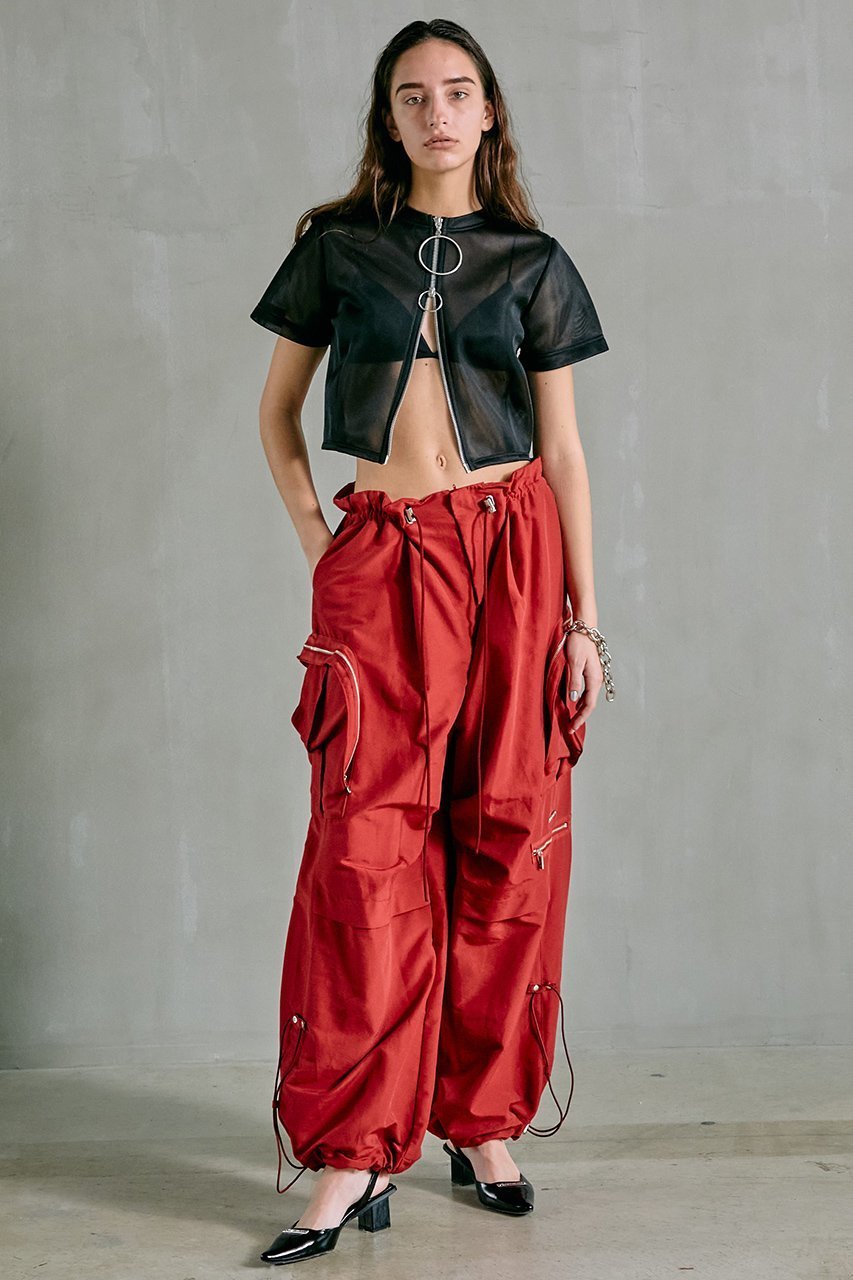 【プランク プロジェクト/PRANK PROJECT】のスーパーワイドボリュームトラックパンツ / Super Wide Voluminous Track Pants 人気、トレンドファッション・服の通販 founy(ファニー) ファッション Fashion レディースファッション Fashion for Women パンツ Pants & Trousers おすすめ Recommended / Our Picks グログラン Grosgrain, Grosgrain Ribbon コンパクト Compact, Small Size スポーティ Sporty, Casual Athletic メタル Metal, Metal Parts ルーズ Loose, Oversized other-7|ID: prp329100003271513 ipo3291000000032830064