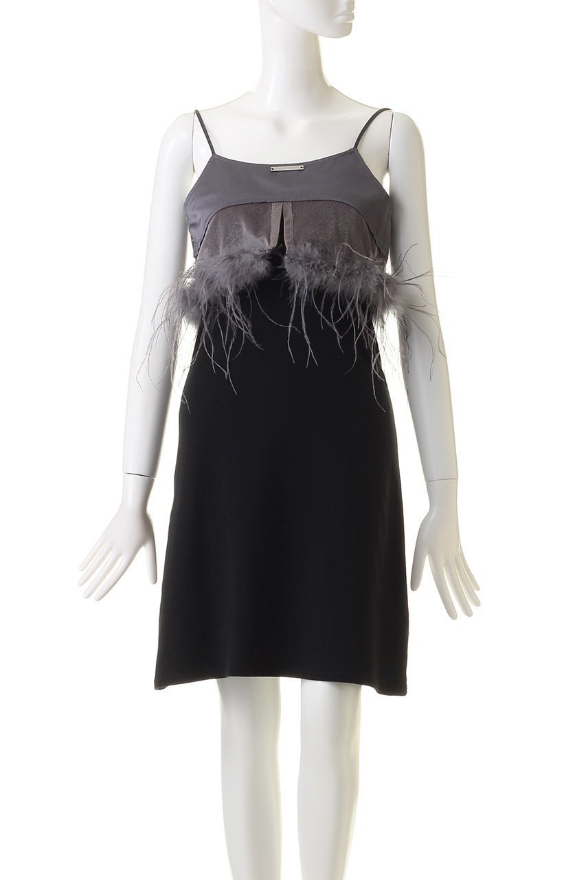 【プランク プロジェクト/PRANK PROJECT】のコンビネーションキャミソールダブルフェザーファー / Combination Camisole Double Feather Fur 人気、トレンドファッション・服の通販 founy(ファニー) ファッション Fashion レディースファッション Fashion for Women トップス・カットソー Cut & Sew Tops キャミソール&ノースリーブ Camisoles & Sleeveless Tops シャツ・ブラウス・オフィスカジュアル Elegant Blouses & Button-Ups ロングTシャツ・Tシャツ Longline T-Shirts & Tees カットソー・ベーシックTシャツ Cut-and-Sewn Tops / Stretch Tees & Basics おすすめ Recommended / Our Picks キャミソール Camisole, Spaghetti Strap Top サテン Satin, Glossy Fabric スリーブ Sleeve, Long Sleeve / Short Sleeve タンク Tank Top, Sleeveless Top ビスチェ Bustier, Corset Top フェザー Feather, Feather Detail メッシュ Mesh, Net Fabric ロング Long, Long-Length other-2|ID: prp329100003271520 ipo3291000000032854554