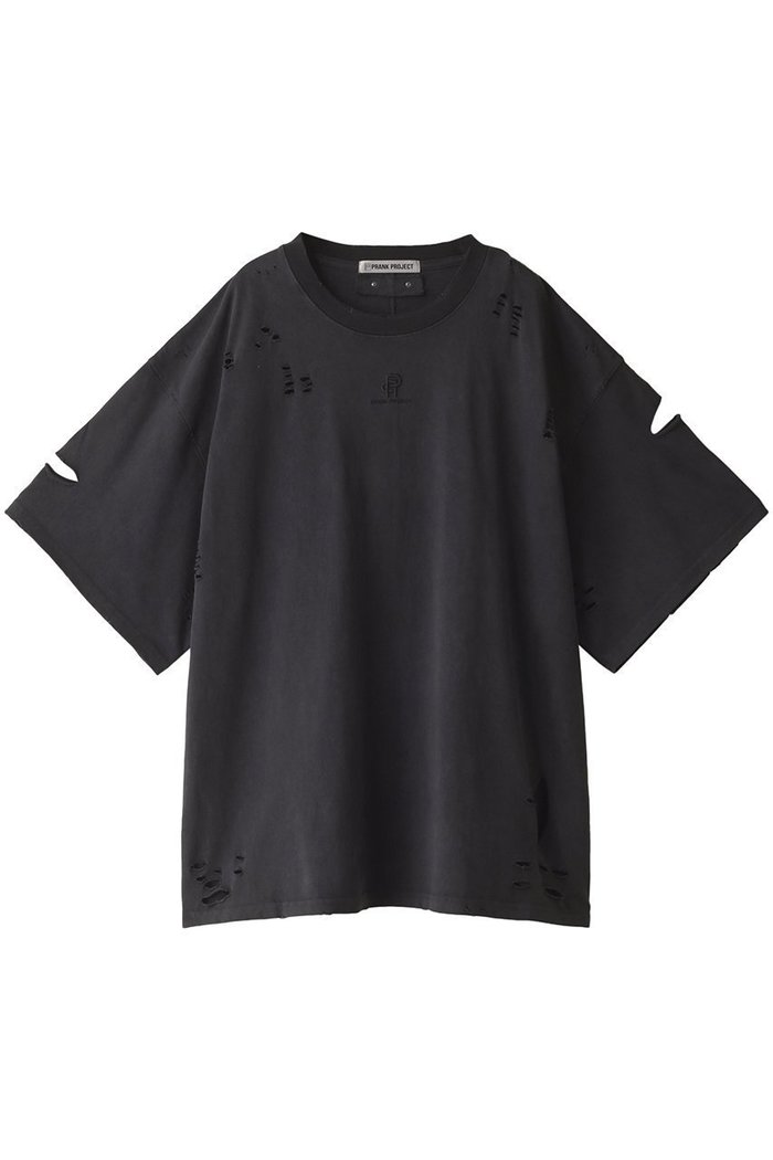 【プランク プロジェクト/PRANK PROJECT】のダメージピグメントTシャツ / Damage Pigment T-Shirt インテリア・キッズ・メンズ・レディースファッション・服の通販 founy(ファニー) https://founy.com/ ファッション Fashion レディースファッション Fashion for Women トップス・カットソー Cut & Sew Tops シャツ・ブラウス・オフィスカジュアル Elegant Blouses & Button-Ups ロングTシャツ・Tシャツ Longline T-Shirts & Tees カットソー・ベーシックTシャツ Cut-and-Sewn Tops / Stretch Tees & Basics クラッシュ Distressed, Crashed Style ショート Short, Short Length スリーブ Sleeve, Long Sleeve / Short Sleeve ダメージ Distressed, Destroyed |ID: prp329100003271528 ipo3291000000035792604