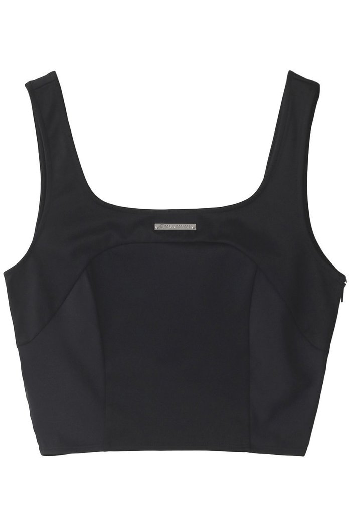 【プランク プロジェクト/PRANK PROJECT】のサテンコンビクロップドトップ / Satin Combi Cropped Top インテリア・キッズ・メンズ・レディースファッション・服の通販 founy(ファニー) https://founy.com/ ファッション Fashion レディースファッション Fashion for Women トップス・カットソー Cut & Sew Tops キャミソール&ノースリーブ Camisoles & Sleeveless Tops シャツ・ブラウス・オフィスカジュアル Elegant Blouses & Button-Ups ロングTシャツ・Tシャツ Longline T-Shirts & Tees カットソー・ベーシックTシャツ Cut-and-Sewn Tops / Stretch Tees & Basics キャミソール Camisole, Spaghetti Strap Top サテン Satin, Glossy Fabric シアー Sheer, See-Through シンプル Simple, Minimal タンク Tank Top, Sleeveless Top ドッキング Docking, Mixed Material フロント Front, Front Design ボトム Bottoms, Lower Wear メッシュ Mesh, Net Fabric |ID: prp329100003271529 ipo3291000000036989591