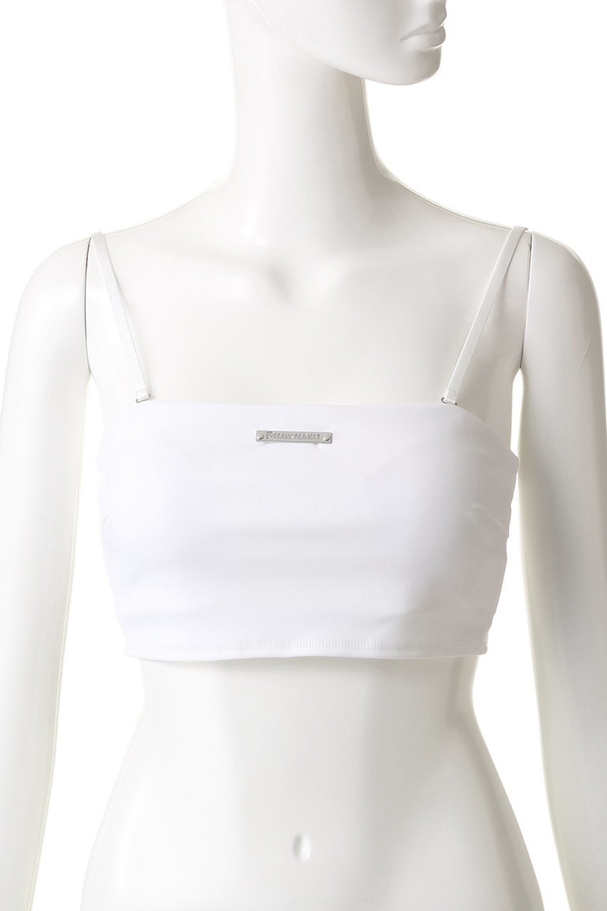 【プランク プロジェクト/PRANK PROJECT】のバンドゥキャミ / Bandeau Camisole 人気、トレンドファッション・服の通販 founy(ファニー) 　ファッション　Fashion　レディースファッション　Fashion for Women　トップス・カットソー　Cut & Sew Tops　キャミソール&ノースリーブ　Camisoles & Sleeveless Tops　シャツ・ブラウス・オフィスカジュアル　Elegant Blouses & Button-Ups　ロングTシャツ・Tシャツ　Longline T-Shirts & Tees　カットソー・ベーシックTシャツ　Cut-and-Sewn Tops / Stretch Tees & Basics　インナー　Innerwear　キャミソール　Camisole, Spaghetti Strap Top　スポーティ　Sporty, Casual Athletic　タンク　Tank Top, Sleeveless Top　プレート　Plate, Dish　メタル　Metal, Metal Parts　夏　Summer　other-2|ID: prp329100003271531 ipo3291000000032913961