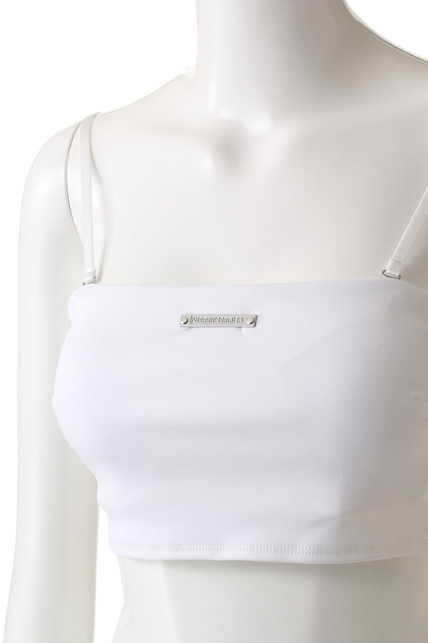 【プランク プロジェクト/PRANK PROJECT】のバンドゥキャミ / Bandeau Camisole 人気、トレンドファッション・服の通販 founy(ファニー) 　ファッション　Fashion　レディースファッション　Fashion for Women　トップス・カットソー　Cut & Sew Tops　キャミソール&ノースリーブ　Camisoles & Sleeveless Tops　シャツ・ブラウス・オフィスカジュアル　Elegant Blouses & Button-Ups　ロングTシャツ・Tシャツ　Longline T-Shirts & Tees　カットソー・ベーシックTシャツ　Cut-and-Sewn Tops / Stretch Tees & Basics　インナー　Innerwear　キャミソール　Camisole, Spaghetti Strap Top　スポーティ　Sporty, Casual Athletic　タンク　Tank Top, Sleeveless Top　プレート　Plate, Dish　メタル　Metal, Metal Parts　夏　Summer　other-5|ID: prp329100003271531 ipo3291000000032913989