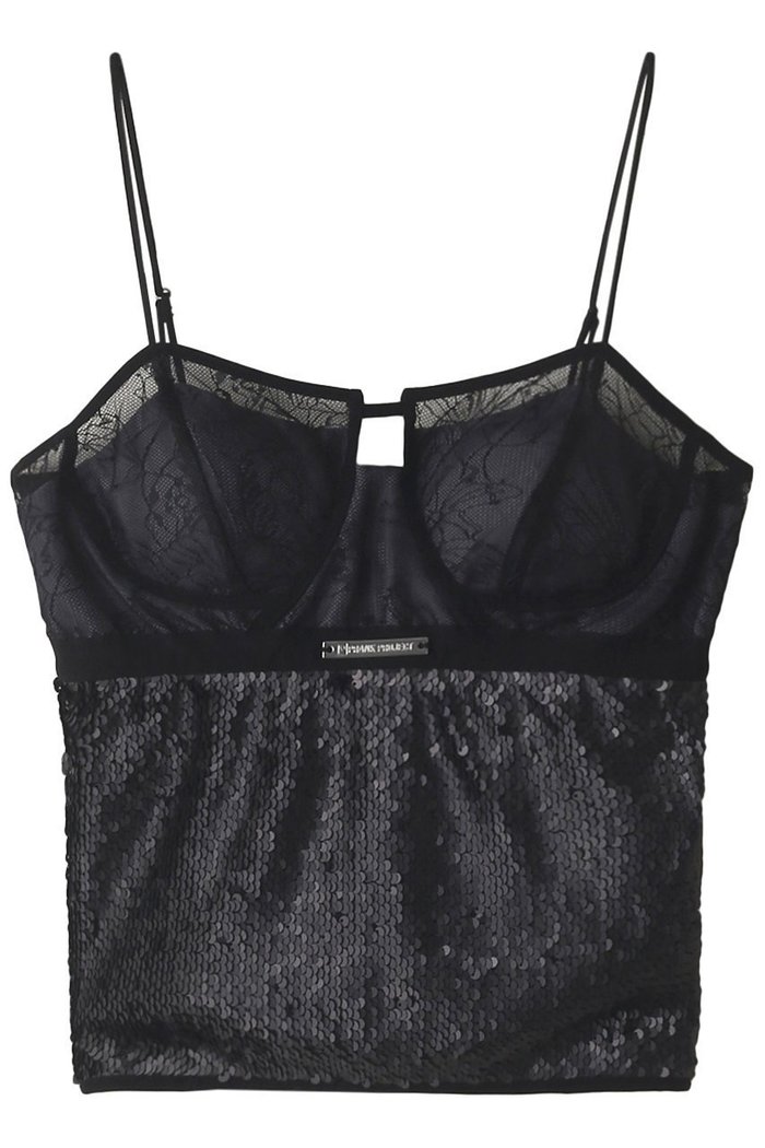 【プランク プロジェクト/PRANK PROJECT】のレーススパンコールキャミ / Lace Sequin Camisole インテリア・キッズ・メンズ・レディースファッション・服の通販 founy(ファニー) https://founy.com/ ファッション Fashion レディースファッション Fashion for Women トップス・カットソー Cut & Sew Tops キャミソール&ノースリーブ Camisoles & Sleeveless Tops シャツ・ブラウス・オフィスカジュアル Elegant Blouses & Button-Ups ロングTシャツ・Tシャツ Longline T-Shirts & Tees カットソー・ベーシックTシャツ Cut-and-Sewn Tops / Stretch Tees & Basics おすすめ Recommended / Our Picks キャミソール Camisole, Spaghetti Strap Top コンビ Combo, Combination Style スパンコール Sequins, Sequin Embellishment スポーティ Sporty, Casual Athletic タンク Tank Top, Sleeveless Top フロント Front, Front Design プレート Plate, Dish メタル Metal, Metal Parts ラグジュアリー Luxury, Elegant レース Lace, Lace Fabric 今季 This Season, Current Season |ID: prp329100003271532 ipo3291000000032855510