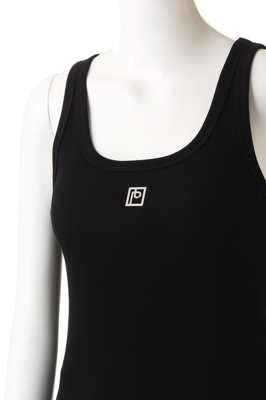 【プランク プロジェクト/PRANK PROJECT】のメタルプレートリブタンク / Metal Plate Rib Tank Top 人気、トレンドファッション・服の通販 founy(ファニー) 　ファッション　Fashion　レディースファッション　Fashion for Women　トップス・カットソー　Cut & Sew Tops　キャミソール&ノースリーブ　Camisoles & Sleeveless Tops　シャツ・ブラウス・オフィスカジュアル　Elegant Blouses & Button-Ups　ロングTシャツ・Tシャツ　Longline T-Shirts & Tees　カットソー・ベーシックTシャツ　Cut-and-Sewn Tops / Stretch Tees & Basics　キャミソール　Camisole, Spaghetti Strap Top　シンプル　Simple, Minimal　スクエア　Square, Square Shape　タンク　Tank Top, Sleeveless Top　フロント　Front, Front Design　プレート　Plate, Dish　メタル　Metal, Metal Parts　other-5|ID: prp329100003271535 ipo3291000000032855599