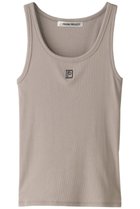 【プランク プロジェクト/PRANK PROJECT】のメタルプレートリブタンク / Metal Plate Rib Tank Top BGE(ベージュ)|ID: prp329100003271535 ipo3291000000036794823
