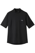 【オブシディアン/OBSIDIAN】のCURSIVE EMBROIDERY HIGHNECK SHORTSLEEVE ブラック|ID: prp329100003271537 ipo3291000000036197016