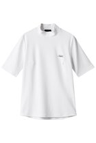 【オブシディアン/OBSIDIAN】のCURSIVE EMBROIDERY HIGHNECK SHORTSLEEVE ホワイト|ID: prp329100003271537 ipo3291000000036197017