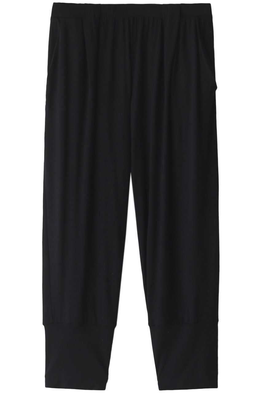 【ハンロ/HANRO】のYOGAパンツ(7分丈) インテリア・キッズ・メンズ・レディースファッション・服の通販 founy(ファニー) 　ファッション　Fashion　レディースファッション　Fashion for Women　パンツ　Pants & Trousers　おすすめ　Recommended / Our Picks　とろみ　Fluid, Flowy Fabric　シンプル　Simple, Minimal　ストレッチ　Stretch, Stretchy Fabric　セットアップ　Set-Up, Coordinated Outfit　パジャマ　Pajamas, Sleepwear　ヨガ　Yoga, Yoga Wear　ブラック|ID: prp329100003271541 ipo3291000000032832995