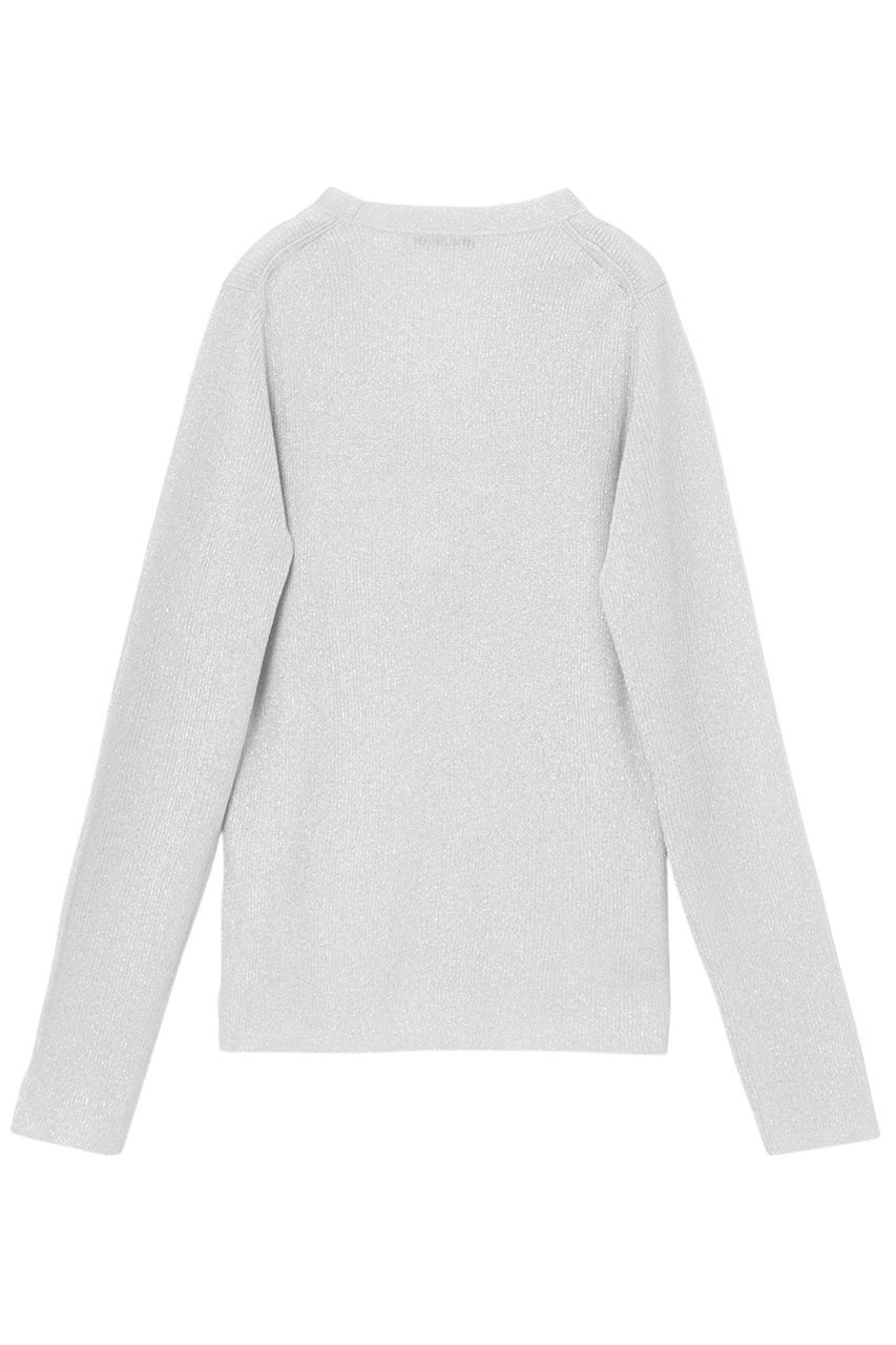 【アナイ/ANAYI】のラメリブVネックカーディガン 人気、トレンドファッション・服の通販 founy(ファニー) 　ファッション　Fashion　レディースファッション　Fashion for Women　トップス・カットソー　Cut & Sew Tops　ニット　Knit Tops & Sweaters　カーディガン・羽織り　Layered Style Cardigans　Vネックトップス　V-Neck Tops / V-Cut Neckline Shirts　イタリア　Italy　カーディガン　Cardigan, Knitwear　シンプル　Simple, Minimal　ミラノリブ　Milano Rib, Milano Stitch　定番　Standard, Basic Item　other-2|ID: prp329100003273460 ipo3291000000032926607