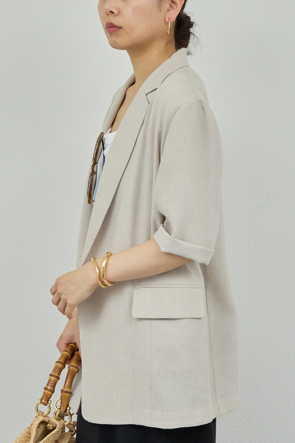 【ガリャルダガランテ/GALLARDAGALANTE】のハーフスリーブジャケット 人気、トレンドファッション・服の通販 founy(ファニー) 　ファッション　Fashion　レディースファッション　Fashion for Women　アウター　Coat / Outerwear Collection　レディースジャケット・軽アウター　Jackets　2026年　2026　オケージョン　Occasion Wear　ジャケット　Jacket, Outerwear　スタイリッシュ　Stylish, Fashionable　エレガント 上品　Elegant　夏　Summer　春　Spring　S/S・春夏　SS, Spring/Summer, Warm Season　other-7|ID: prp329100003273513 ipo3291000000036058056