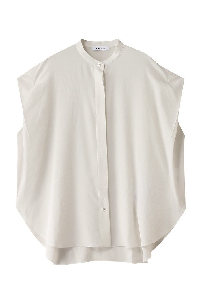 【サクラ/SACRA】のトリアセマイクロクレープブラウス インテリア・キッズ・メンズ・レディースファッション・服の通販 founy(ファニー) https://founy.com/ ファッション Fashion レディースファッション WOMEN トップス・カットソー Tops/Tshirt シャツ/ブラウス Shirts/Blouses おすすめ Recommend ショート Short シルク Silk スタイリッシュ Stylish スリーブ Sleeve フロント Front |ID: prp329100003273525 ipo3291000000030840657