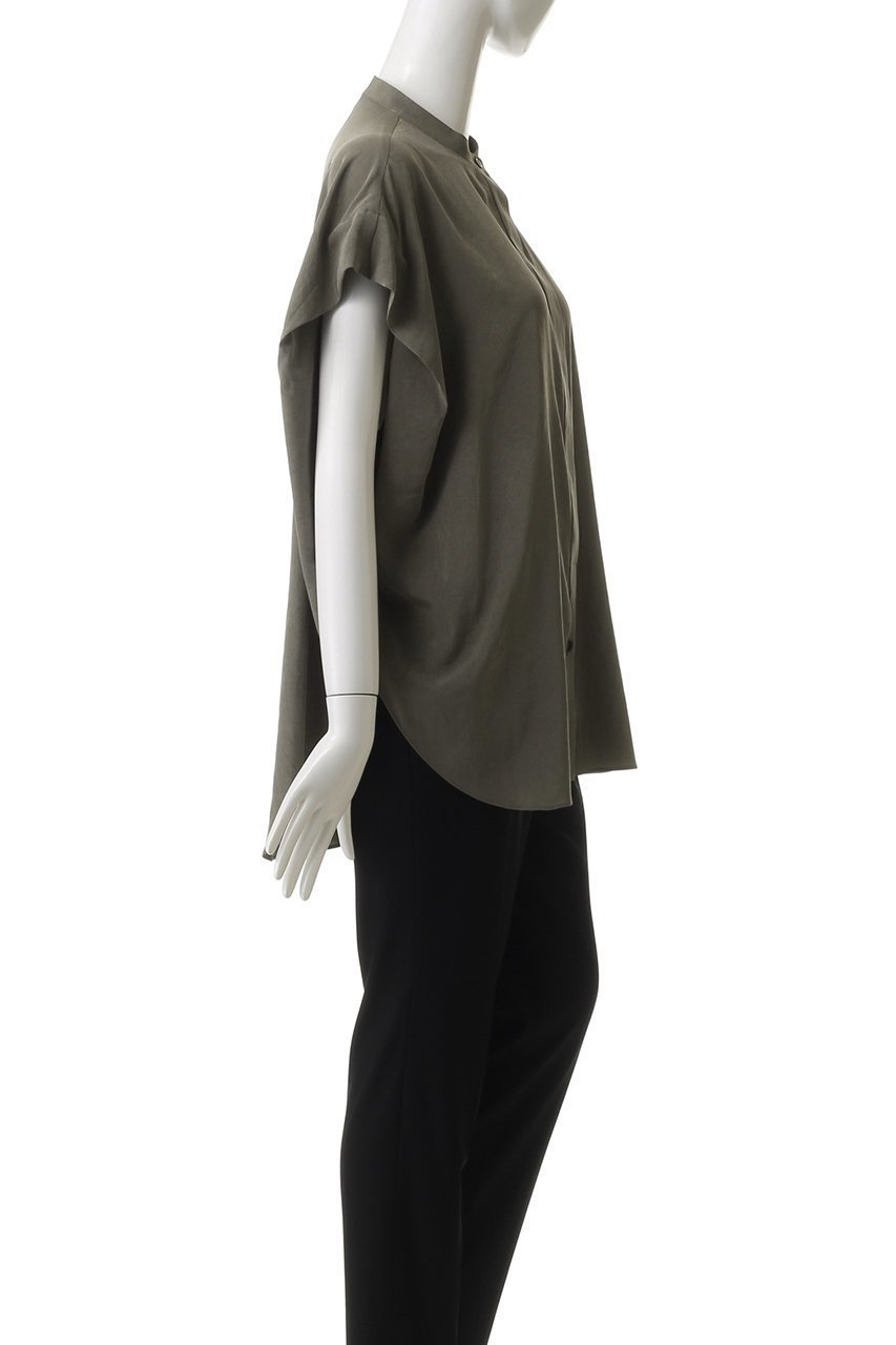 【サクラ/SACRA】のトリアセマイクロクレープブラウス 人気、トレンドファッション・服の通販 founy(ファニー) 　ファッション　Fashion　レディースファッション　Fashion for Women　トップス・カットソー　Cut & Sew Tops　シャツ・ブラウス・オフィスカジュアル　Elegant Blouses & Button-Ups　おすすめ　Recommended / Our Picks　ショート　Short, Short Length　シルク　Silk, 100% Silk　スタイリッシュ　Stylish, Fashionable　スリーブ　Sleeve, Long Sleeve / Short Sleeve　フロント　Front, Front Design　other-3|ID: prp329100003273525 ipo3291000000032856446
