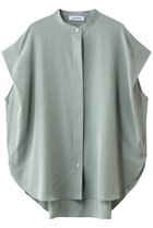 【サクラ/SACRA】のトリアセマイクロクレープブラウス 人気、トレンドファッション・服の通販 founy(ファニー) ファッション Fashion レディースファッション Fashion for Women トップス・カットソー Cut & Sew Tops シャツ・ブラウス・オフィスカジュアル Elegant Blouses & Button-Ups おすすめ Recommended / Our Picks ショート Short, Short Length シルク Silk, 100% Silk スリーブ Sleeve, Long Sleeve / Short Sleeve フロント Front, Front Design エレガント 上品 Elegant thumbnail ミント|ID: prp329100003273525 ipo3291000000036839692