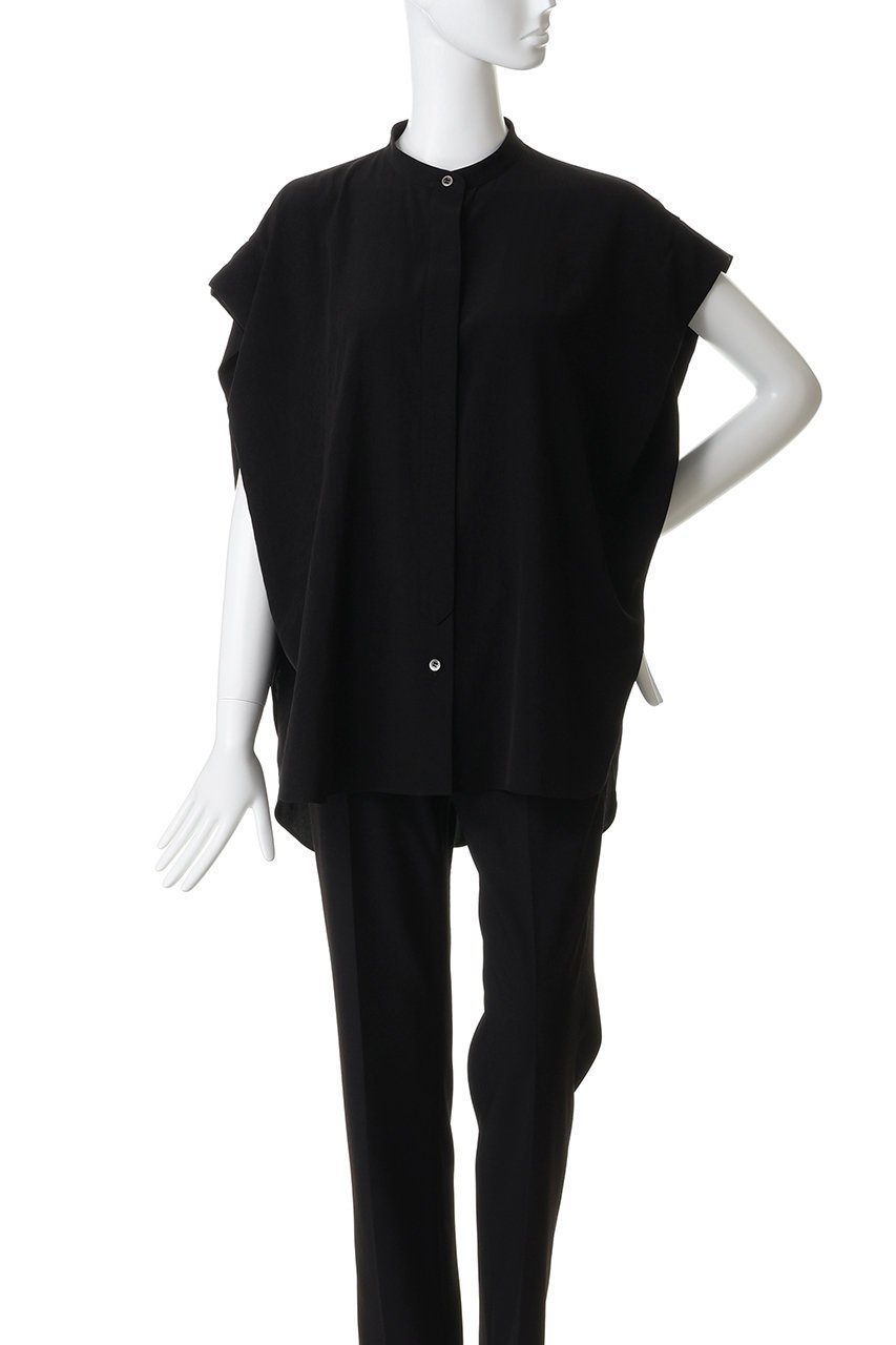 【サクラ/SACRA】のトリアセマイクロクレープブラウス 人気、トレンドファッション・服の通販 founy(ファニー) 　ファッション　Fashion　レディースファッション　Fashion for Women　トップス・カットソー　Cut & Sew Tops　シャツ・ブラウス・オフィスカジュアル　Elegant Blouses & Button-Ups　おすすめ　Recommended / Our Picks　ショート　Short, Short Length　シルク　Silk, 100% Silk　スリーブ　Sleeve, Long Sleeve / Short Sleeve　フロント　Front, Front Design　エレガント 上品　Elegant　other-2|ID: prp329100003273525 ipo3291000000036839695