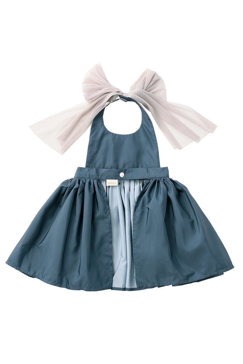 【マールマール/MARLMARL / KIDS】の【BABY】お食事エプロン bouquet navy 80-90cm 人気、トレンドファッション・服の通販 founy(ファニー) ファッション Fashion キッズファッション Fashion for Kids ギャザー Gathered, Ruffled スウィート Sweet, Cute Style ドレス Dress, One-Piece リボン Ribbon, Bow 再入荷 Restock / Back in Stock 結婚式 Wedding other-2|ID: prp329100003273532 ipo3291000000034584051