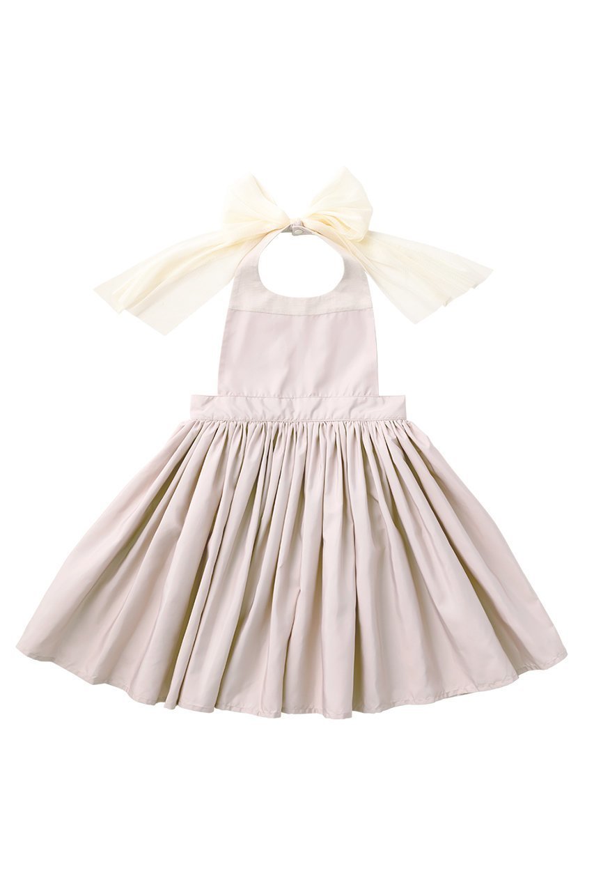 【マールマール/MARLMARL / KIDS】の【KIDS】お食事エプロン bouquet navy 100-110cm インテリア・キッズ・メンズ・レディースファッション・服の通販 founy(ファニー) 　ファッション　Fashion　キッズファッション　Fashion for Kids　ギャザー　Gathered, Ruffled　スウィート　Sweet, Cute Style　ドレス　Dress, One-Piece　リボン　Ribbon, Bow　結婚式　Wedding　magnolia|ID: prp329100003273534 ipo3291000000034584059