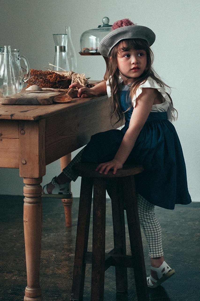 【マールマール/MARLMARL / KIDS】の【KIDS】お食事エプロン bouquet navy 100-110cm 人気、トレンドファッション・服の通販 founy(ファニー) 　ファッション　Fashion　キッズファッション　Fashion for Kids　ギャザー　Gathered, Ruffled　スウィート　Sweet, Cute Style　ドレス　Dress, One-Piece　リボン　Ribbon, Bow　結婚式　Wedding　other-8|ID: prp329100003273534 ipo3291000000034584068