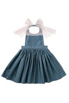 【マールマール/MARLMARL / KIDS】の【KIDS】お食事エプロン bouquet navy 100-110cm 人気、トレンドファッション・服の通販 founy(ファニー) ファッション Fashion キッズファッション Fashion for Kids ギャザー Gathered, Ruffled スウィート Sweet, Cute Style ドレス Dress, One-Piece リボン Ribbon, Bow 結婚式 Wedding thumbnail navy|ID: prp329100003273534 ipo3291000000036246936