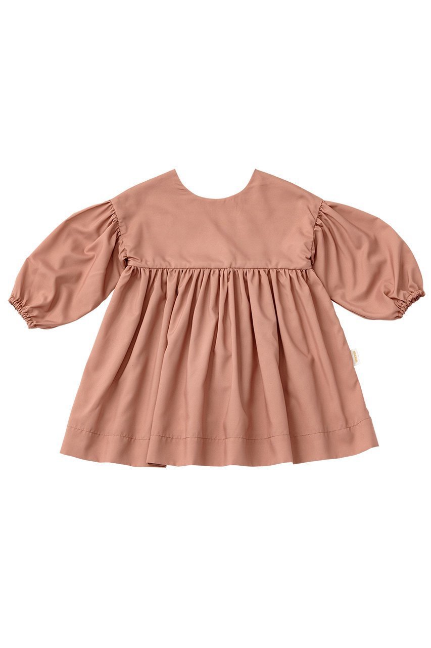 【マールマール/MARLMARL / KIDS】の【BABY】お食事エプロン eureka graph black 80-90cm インテリア・キッズ・メンズ・レディースファッション・服の通販 founy(ファニー) 　ファッション　Fashion　キッズファッション　Fashion for Kids　シンプル　Simple, Minimal　タフタ　Taffeta, Structured Fabric　ドレス　Dress, One-Piece　リボン　Ribbon, Bow　ワンポイント　One Point, Statement Accent　再入荷　Restock / Back in Stock　軽量　Lightweight, Ultra Light　apricot|ID: prp329100003273535 ipo3291000000034584071