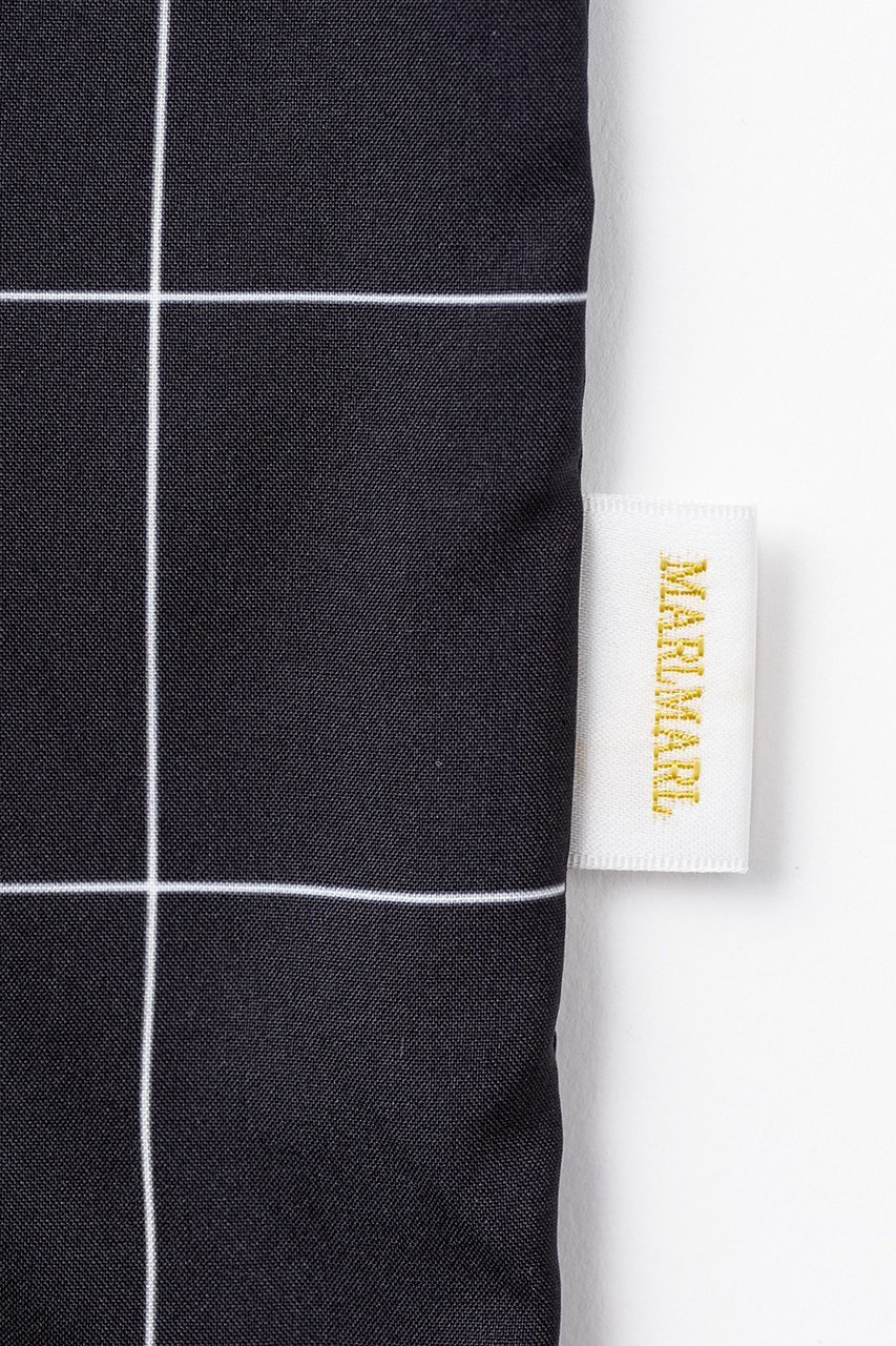 【マールマール/MARLMARL / KIDS】の【BABY】お食事エプロン eureka graph black 80-90cm 人気、トレンドファッション・服の通販 founy(ファニー) 　ファッション　Fashion　キッズファッション　Fashion for Kids　シンプル　Simple, Minimal　タフタ　Taffeta, Structured Fabric　ドレス　Dress, One-Piece　リボン　Ribbon, Bow　ワンポイント　One Point, Statement Accent　再入荷　Restock / Back in Stock　軽量　Lightweight, Ultra Light　other-5|ID: prp329100003273535 ipo3291000000034584076