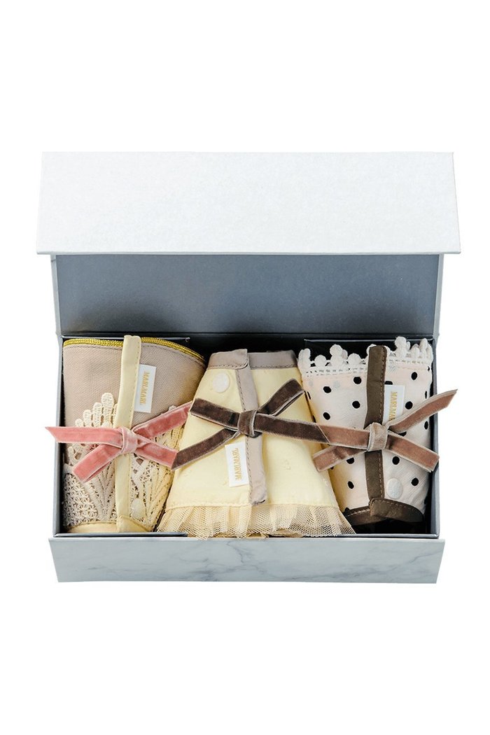 【マールマール/MARLMARL / KIDS】の【Baby】スタイ 3点セット dolce box for girls インテリア・キッズ・メンズ・レディースファッション・服の通販 founy(ファニー) https://founy.com/ ファッション Fashion キッズファッション Fashion for Kids ギフト プレゼント Gift / Present スウィート Sweet, Cute Style ドット Polka Dot, Dot Pattern レース Lace, Lace Fabric 人気 Popular, Best Seller 定番 Standard, Basic Item |ID: prp329100003273547 ipo3291000000032846097