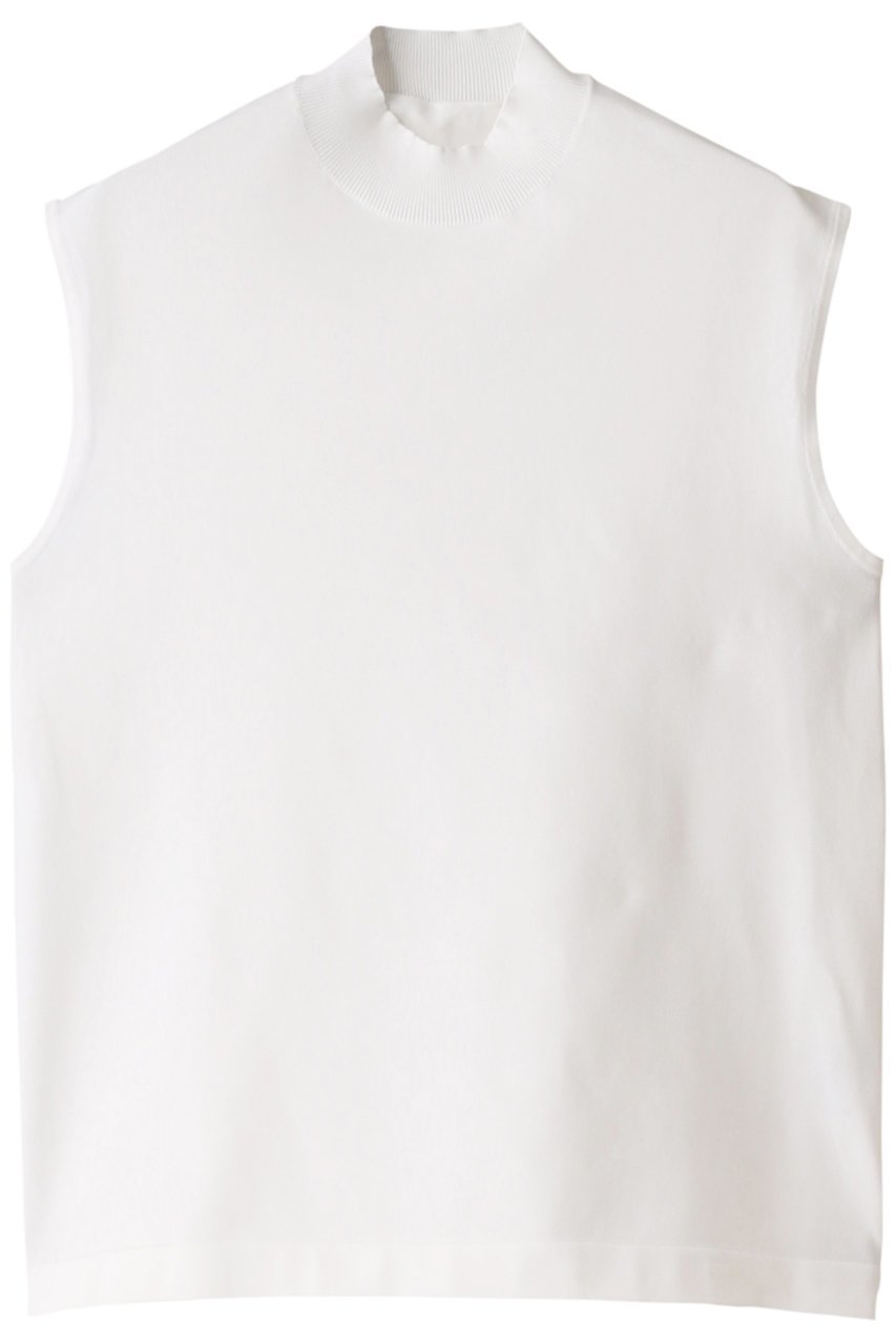 【アドーア/ADORE】のベーシックノースリーブニット インテリア・キッズ・メンズ・レディースファッション・服の通販 founy(ファニー) 　ファッション　Fashion　レディースファッション　Fashion for Women　トップス・カットソー　Cut & Sew Tops　ニット　Knit Tops & Sweaters　キャミソール&ノースリーブ　Camisoles & Sleeveless Tops　カジュアルプルオーバー・ニットトップス　Pullovers & Knit Tops / Casual Pullovers　おすすめ　Recommended / Our Picks　インナー　Innerwear　カットソー　Cut and Sewn Top　シンプル　Simple, Minimal　ノースリーブ　Sleeveless, No-Sleeve　ボトルネック　Bottle Neck, Mock Neck　ホワイト|ID: prp329100003275666 ipo3291000000032950132