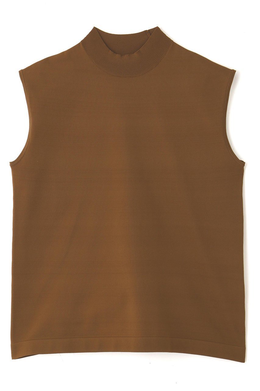 【アドーア/ADORE】のベーシックノースリーブニット インテリア・キッズ・メンズ・レディースファッション・服の通販 founy(ファニー) 　ファッション　Fashion　レディースファッション　Fashion for Women　トップス・カットソー　Cut & Sew Tops　ニット　Knit Tops & Sweaters　キャミソール&ノースリーブ　Camisoles & Sleeveless Tops　カジュアルプルオーバー・ニットトップス　Pullovers & Knit Tops / Casual Pullovers　おすすめ　Recommended / Our Picks　インナー　Innerwear　カットソー　Cut and Sewn Top　シンプル　Simple, Minimal　ノースリーブ　Sleeveless, No-Sleeve　ボトルネック　Bottle Neck, Mock Neck　ブラウン|ID: prp329100003275666 ipo3291000000035068087