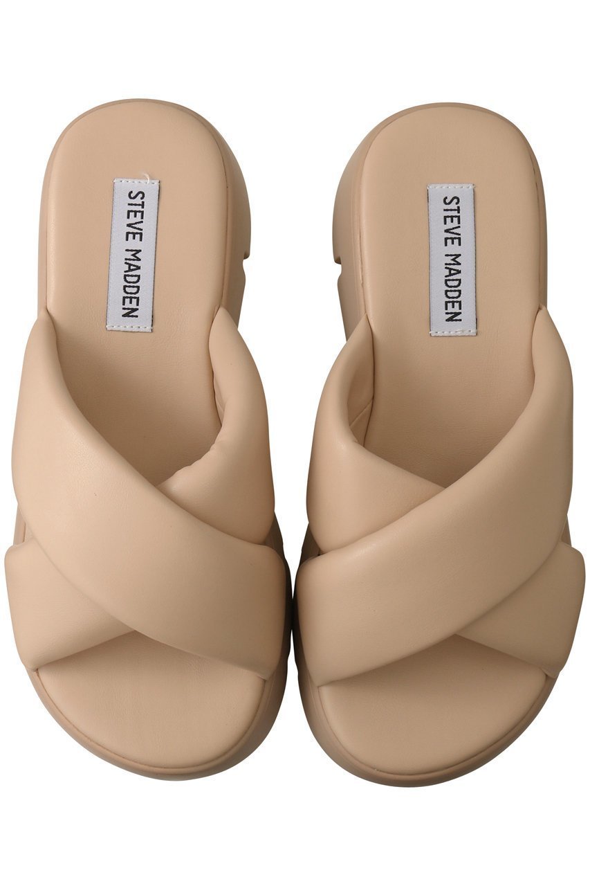 【スティーブマデン/STEVE MADDEN】のBROADCAST 厚底クロスベルトサンダル 人気、トレンドファッション・服の通販 founy(ファニー) 　ファッション　Fashion　レディースファッション　Fashion for Women　ベルト&ウエストマーク　Belts & Waist Accessories　サンダル　Sandals, Summer Shoes　シンプル　Simple, Minimal　厚底　Platform Shoes　夏　Summer　other-4|ID: prp329100003280152 ipo3291000000032772624