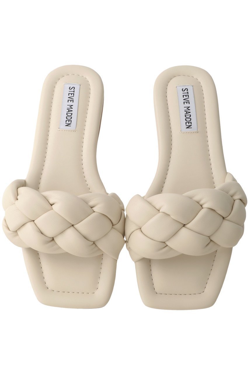 【スティーブマデン/STEVE MADDEN】のOPTICAL クッションベルトフラットサンダル インテリア・キッズ・メンズ・レディースファッション・服の通販 founy(ファニー) 　ファッション　Fashion　レディースファッション　Fashion for Women　ベルト&ウエストマーク　Belts & Waist Accessories　インソール　Shoe Insole　ガーリー　Girly, Feminine Style　クッション　Cushion, Throw Pillow　サンダル　Sandals, Summer Shoes　トレンド　Trend, Trending Now　フラット　Flat, Flat Shoes　アイボリー|ID: prp329100003280153 ipo3291000000032771100