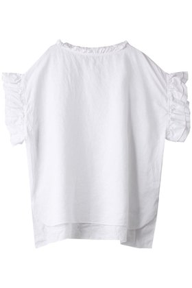 【ハウス オブ ロータス/HOUSE OF LOTUS】のリネンフリルブラウス 人気、トレンドファッション・服の通販 founy(ファニー) ファッション Fashion レディースファッション Fashion for Women トップス・カットソー Cut & Sew Tops シャツ・ブラウス・オフィスカジュアル Elegant Blouses & Button-Ups サマー Summer, Summer Style ショート Short, Short Length スリーブ Sleeve, Long Sleeve / Short Sleeve フリル Frill, Ruffle フレンチ French, French Style リネン Linen, Linen Fabric リラックス Relax, Relaxed Fit |ID:prp329100003282038