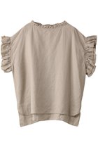 【ハウス オブ ロータス/HOUSE OF LOTUS】のリネンフリルブラウス 人気、トレンドファッション・服の通販 founy(ファニー) ファッション Fashion レディースファッション Fashion for Women トップス・カットソー Cut & Sew Tops シャツ・ブラウス・オフィスカジュアル Elegant Blouses & Button-Ups サマー Summer, Summer Style ショート Short, Short Length スリーブ Sleeve, Long Sleeve / Short Sleeve フリル Frill, Ruffle フレンチ French, French Style リネン Linen, Linen Fabric リラックス Relax, Relaxed Fit thumbnail ベージュ|ID: prp329100003282038 ipo3291000000032913877