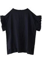 【ハウス オブ ロータス/HOUSE OF LOTUS】のリネンフリルブラウス 人気、トレンドファッション・服の通販 founy(ファニー) ファッション Fashion レディースファッション Fashion for Women トップス・カットソー Cut & Sew Tops シャツ・ブラウス・オフィスカジュアル Elegant Blouses & Button-Ups サマー Summer, Summer Style ショート Short, Short Length スリーブ Sleeve, Long Sleeve / Short Sleeve フリル Frill, Ruffle フレンチ French, French Style リネン Linen, Linen Fabric リラックス Relax, Relaxed Fit thumbnail ネイビー|ID: prp329100003282038 ipo3291000000032913896