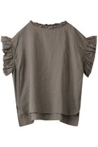 【ハウス オブ ロータス/HOUSE OF LOTUS】のリネンフリルブラウス 人気、トレンドファッション・服の通販 founy(ファニー) ファッション Fashion レディースファッション Fashion for Women トップス・カットソー Cut & Sew Tops シャツ・ブラウス・オフィスカジュアル Elegant Blouses & Button-Ups サマー Summer, Summer Style ショート Short, Short Length スリーブ Sleeve, Long Sleeve / Short Sleeve フリル Frill, Ruffle フレンチ French, French Style リネン Linen, Linen Fabric リラックス Relax, Relaxed Fit thumbnail モカ|ID: prp329100003282038 ipo3291000000032913904